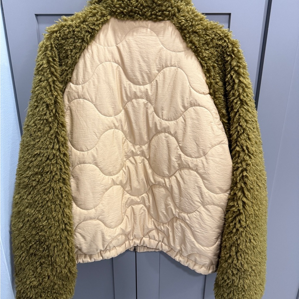 Universal Thread Olive And Beige Jacket - image 3